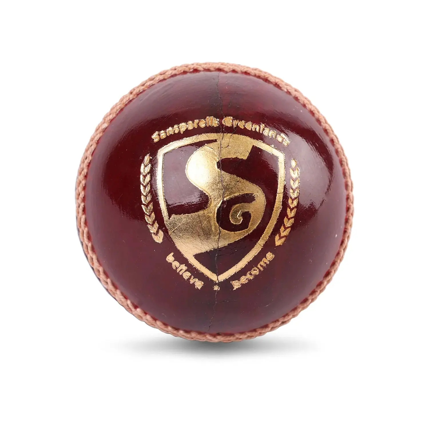 SG Club™ Cricket Leather Ball Red