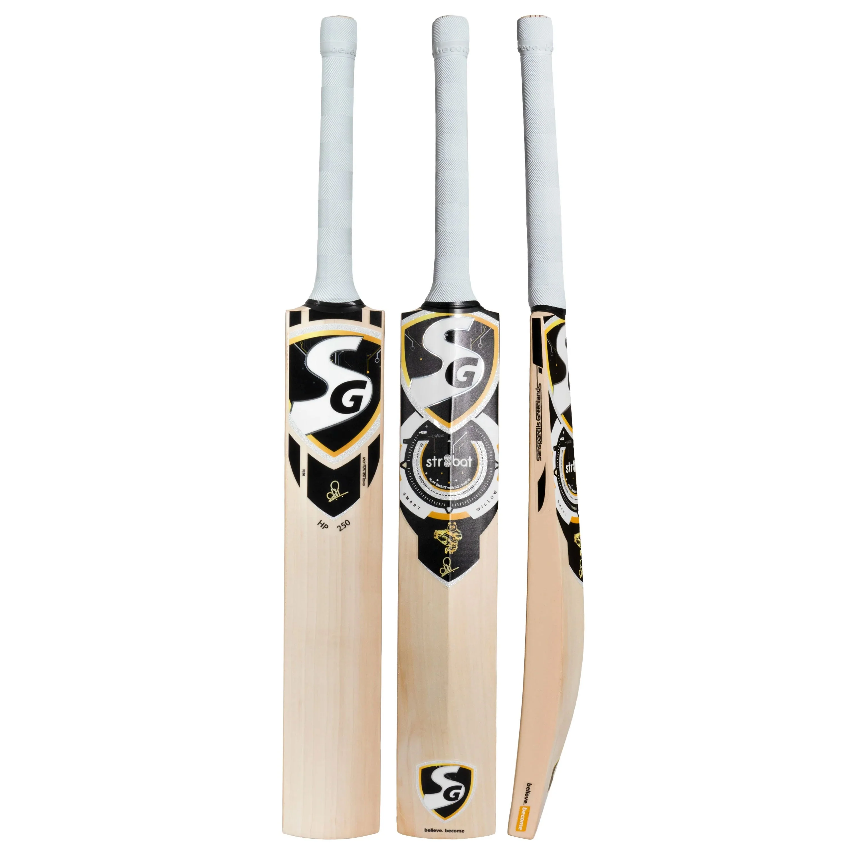 SG HP 250 English Willow Str8bat Sensor Cricket Bat