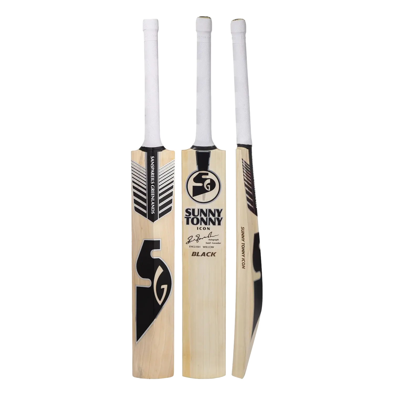 Sg Sunny Tonny Black Icon Cricket Bat