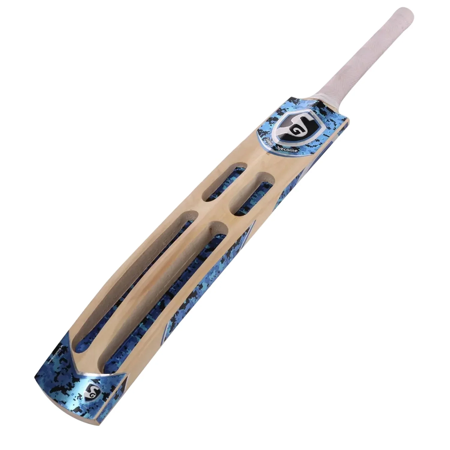 SG T-1000 Kashmir Willow Tennis Cricket Bat - Image 3