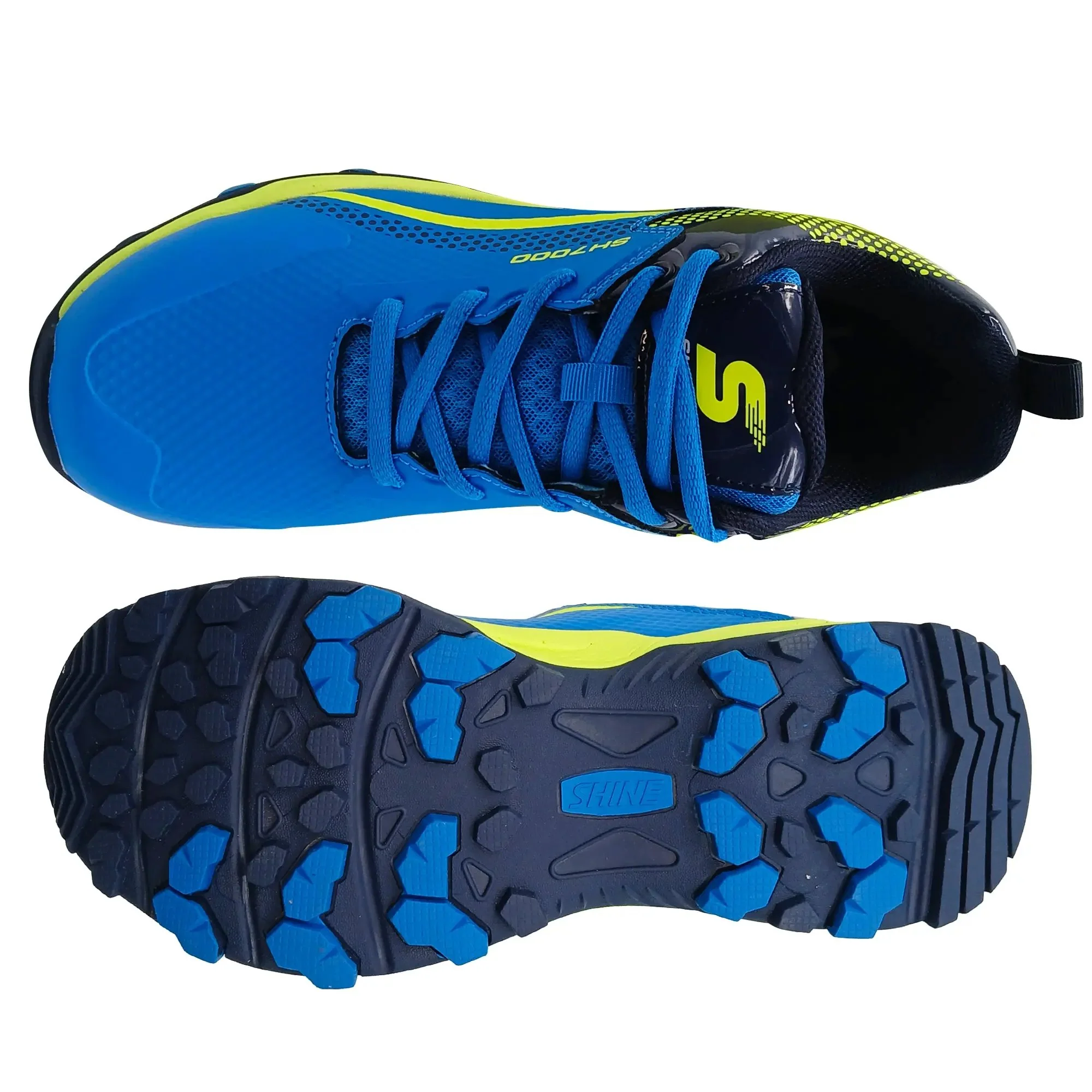 Shine 7000 New Edition Cricket Shoes Blue/Navy - Image 10