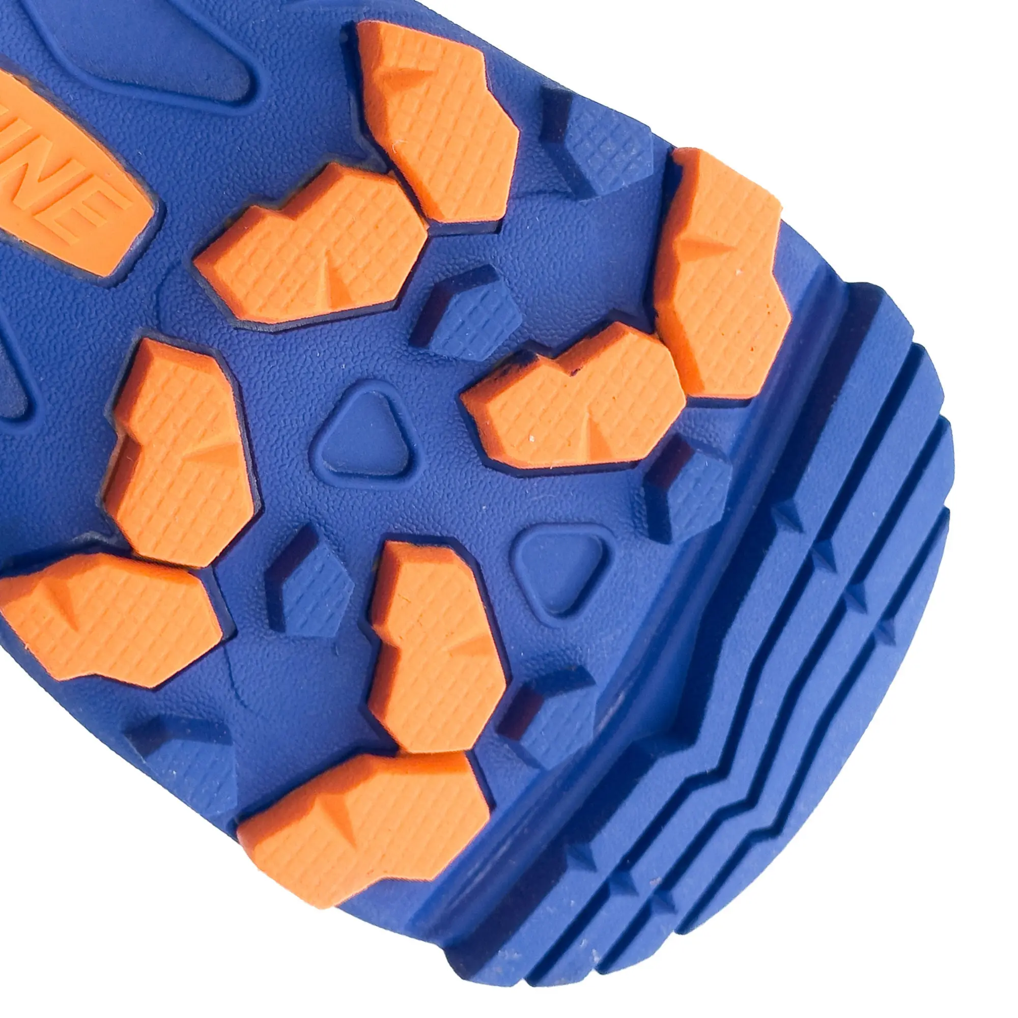 Shine New Edition 7000 Cricket Shoes (Orange & Blue) - Image 15