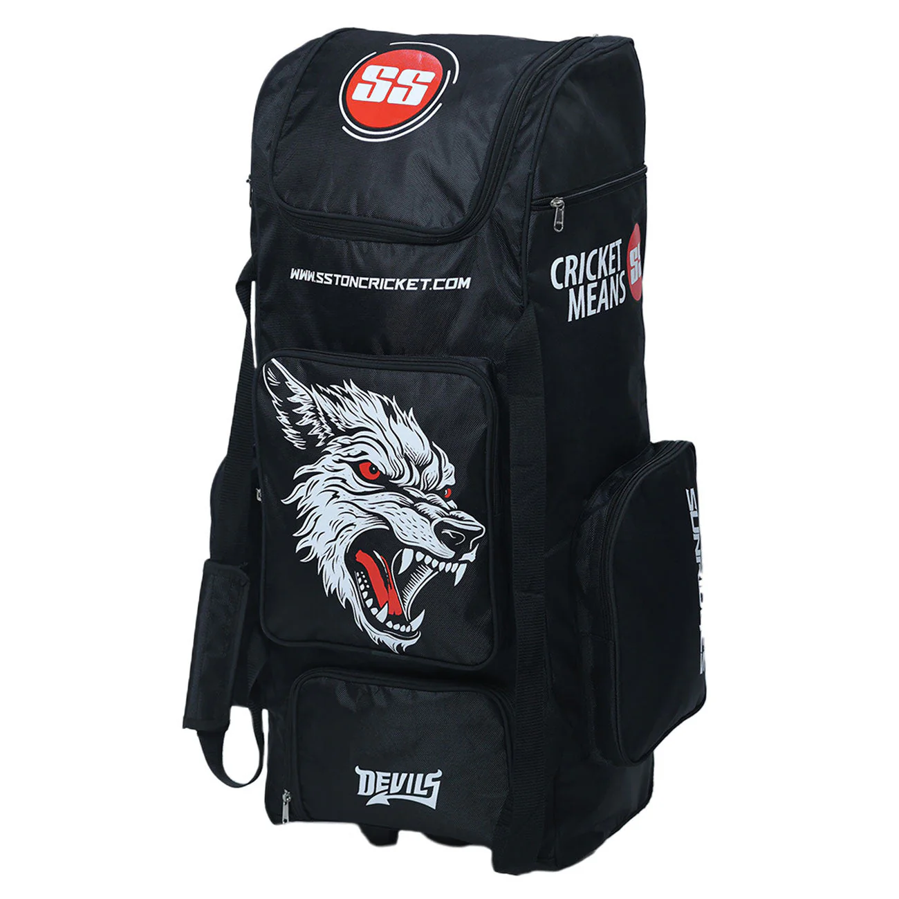 SS Devil Wheelie Duffle Cricket Bag
