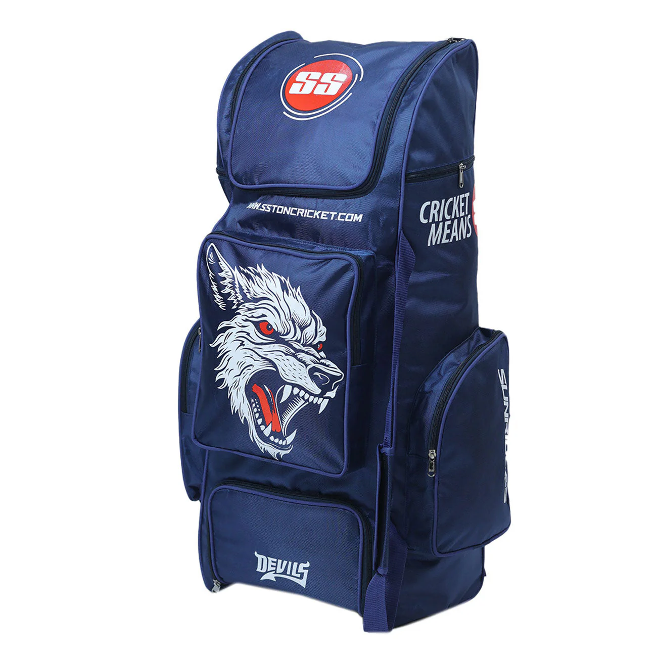 SS Devil Wheelie Duffle Cricket Bag - Image 4