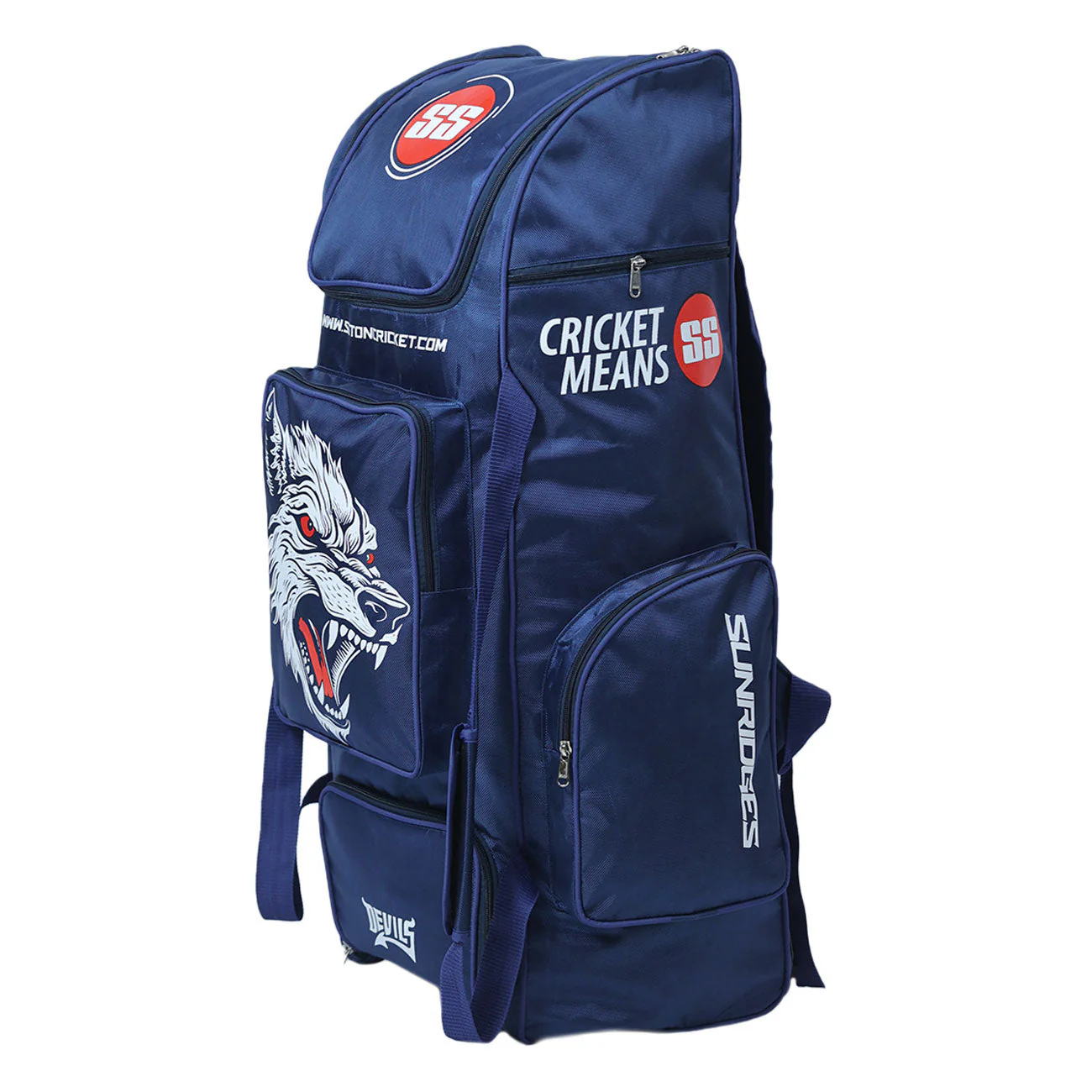 SS Devil Wheelie Duffle Cricket Bag - Image 5