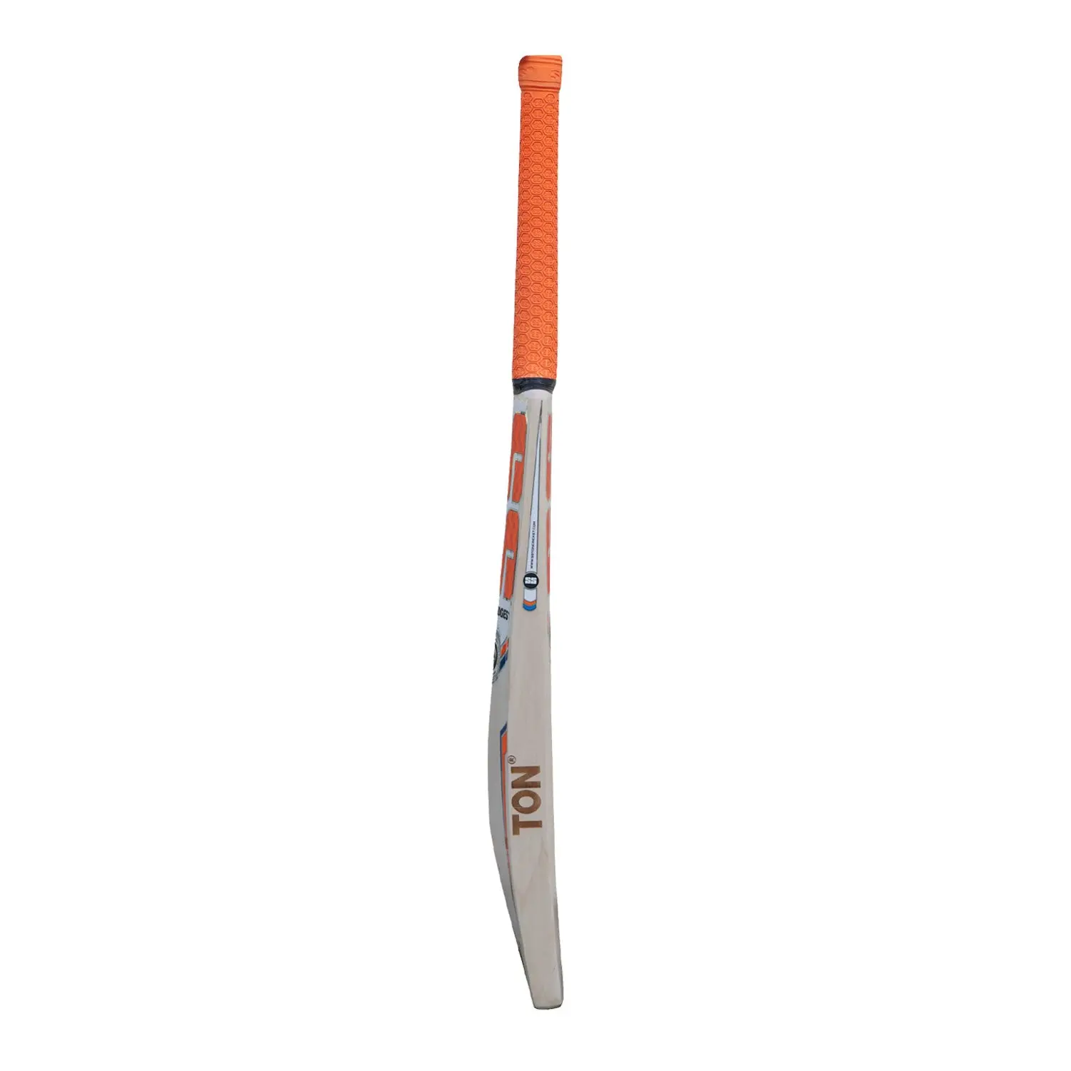 SS Orange English Willow Cricket Bat - SH - Image 3