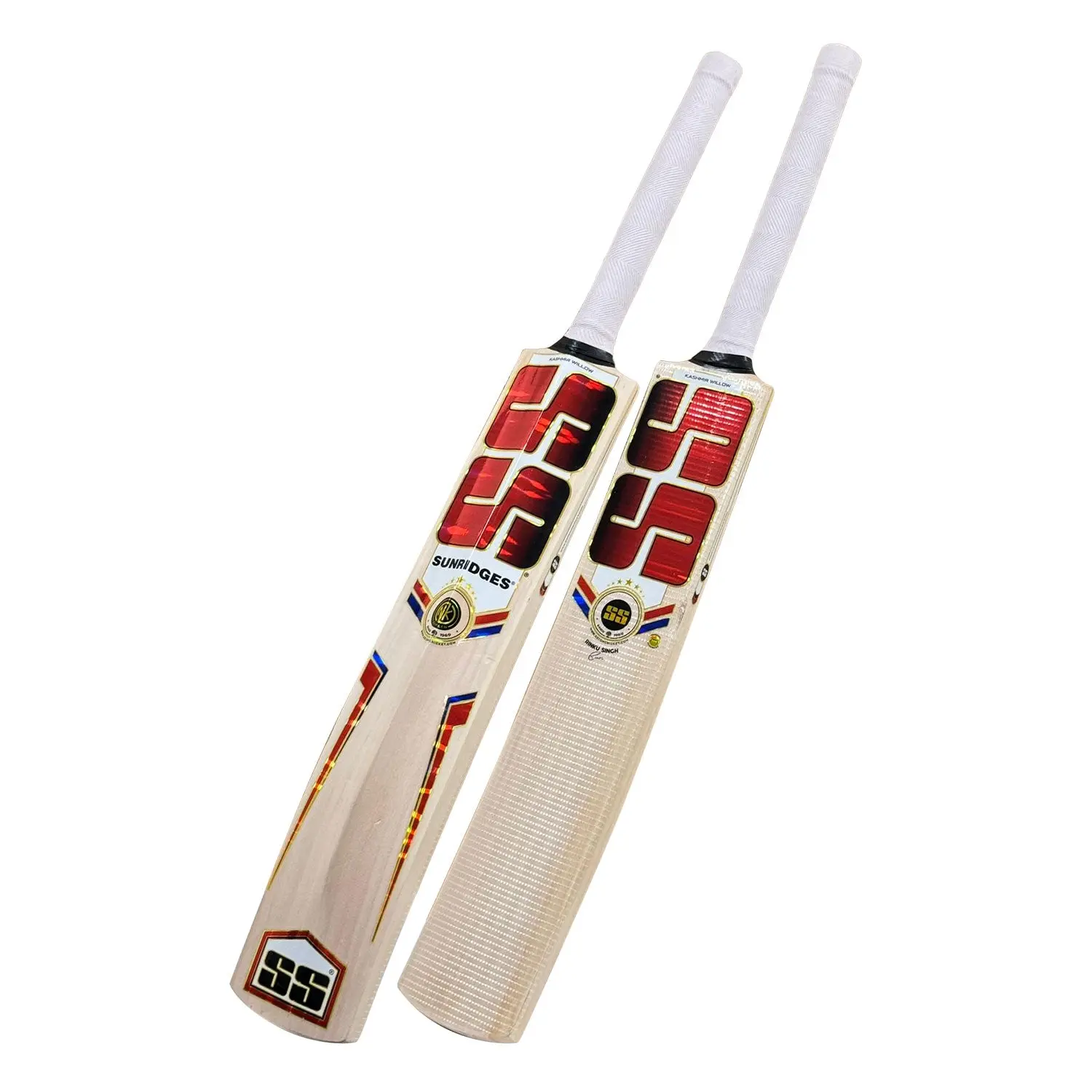 SS Rinku Singh Kashmir Willow Cricket Bat - Image 4