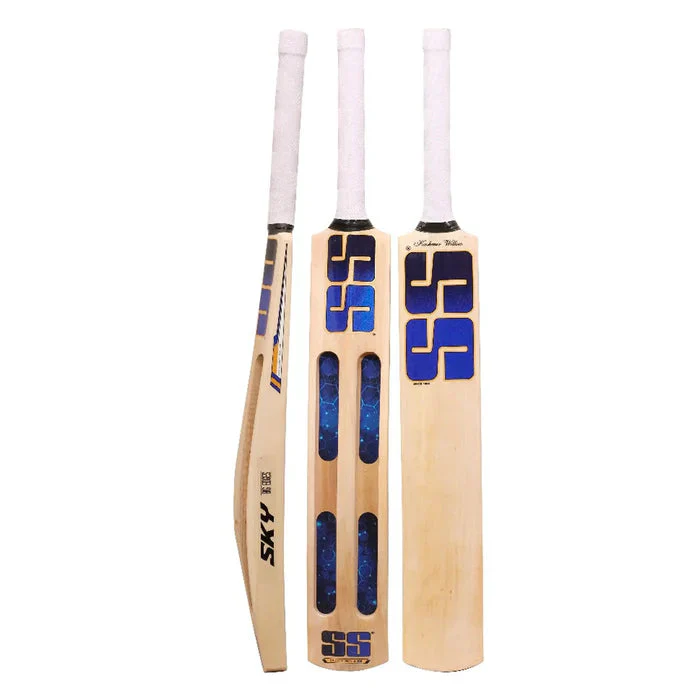 SS Sky Players Jumbo Kashmir Willow Cricket Scoop Bat-SH