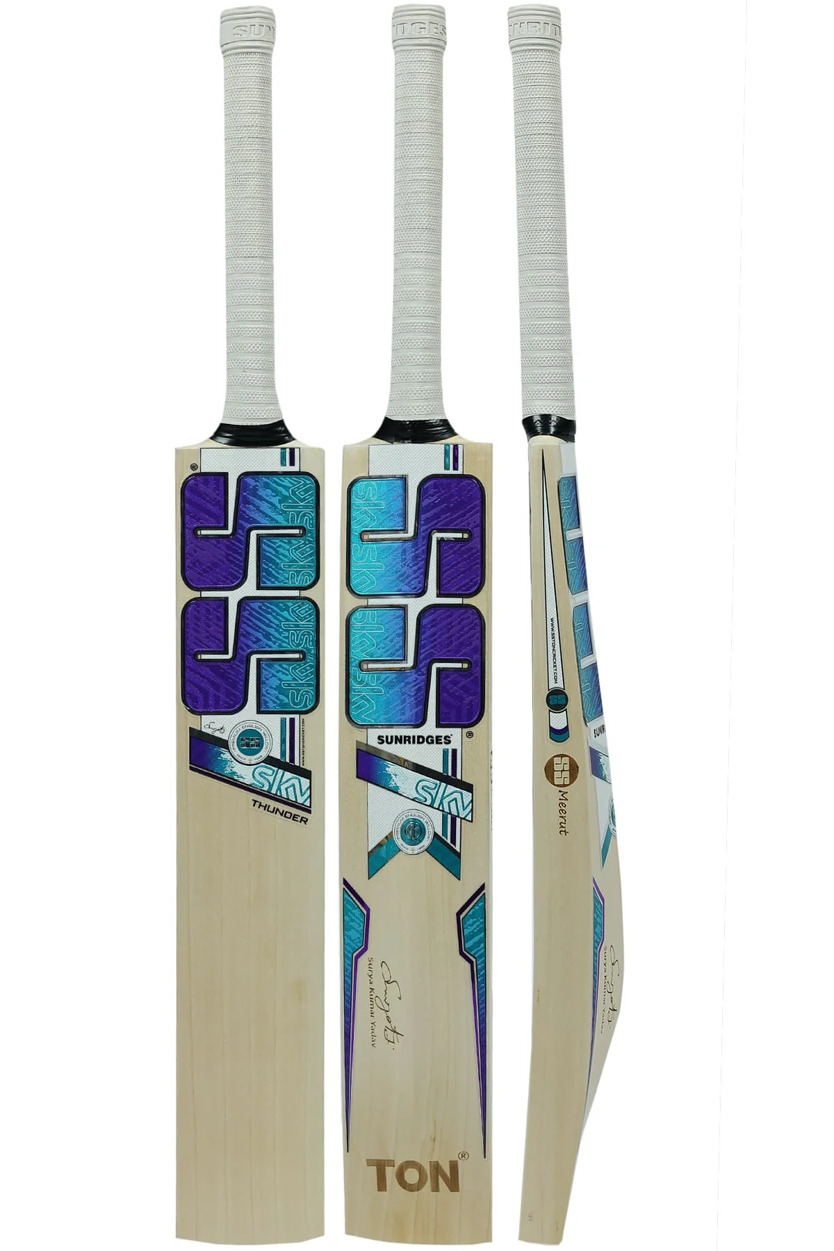 SS Sky Thunder English Willow Cricket Bat - Image 5