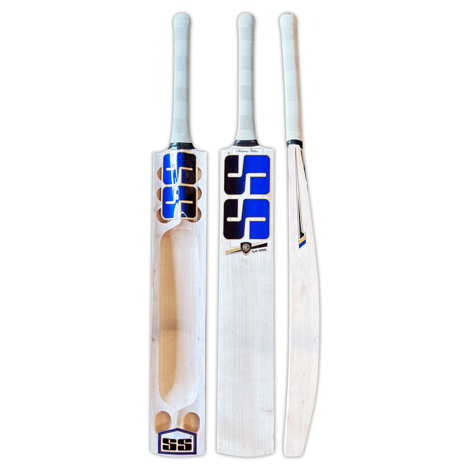 SS Tilak Verma Players Jumbo Kashmir Willow Cricket Scoop Bat