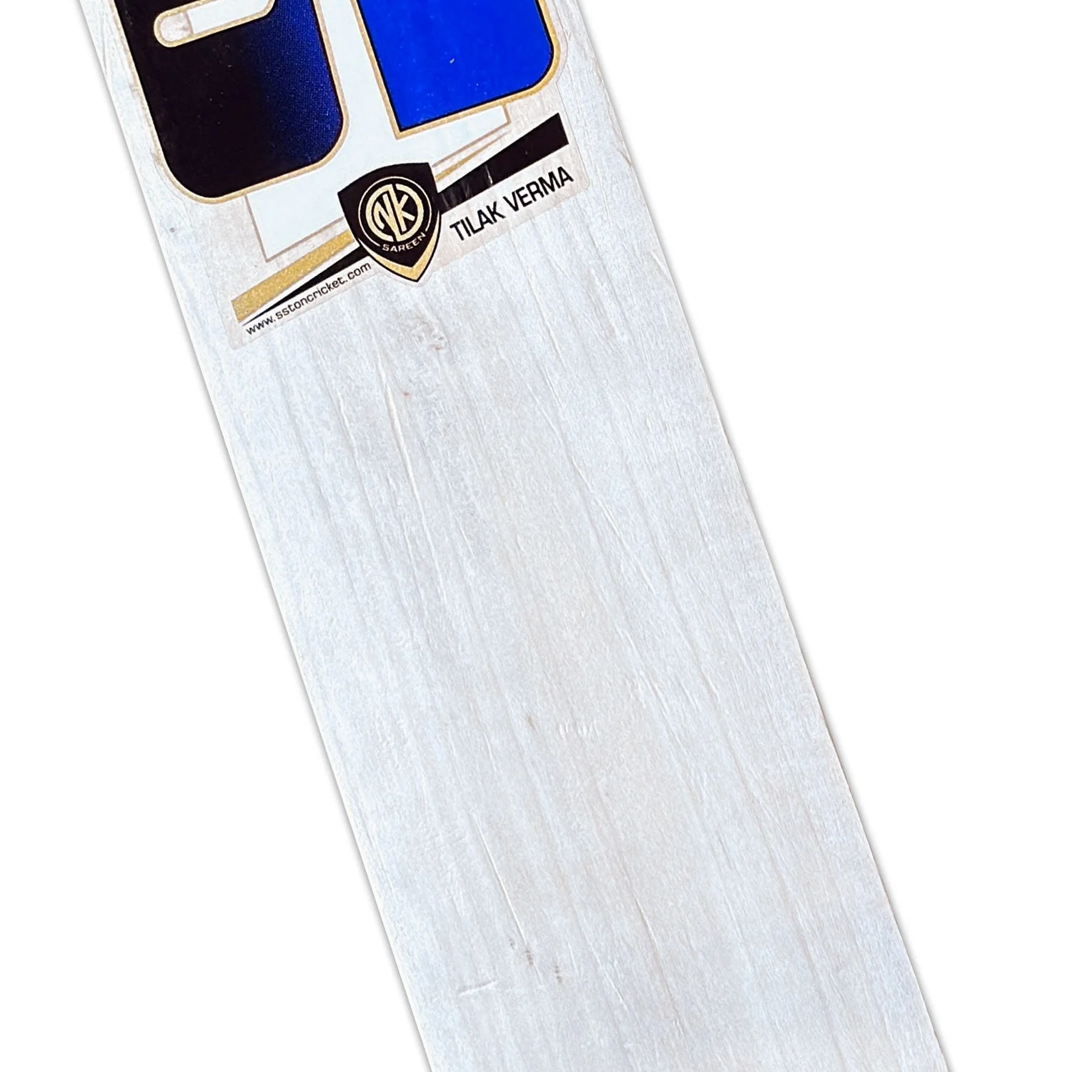 SS Tilak Verma Players Jumbo Kashmir Willow Cricket Scoop Bat - Image 2