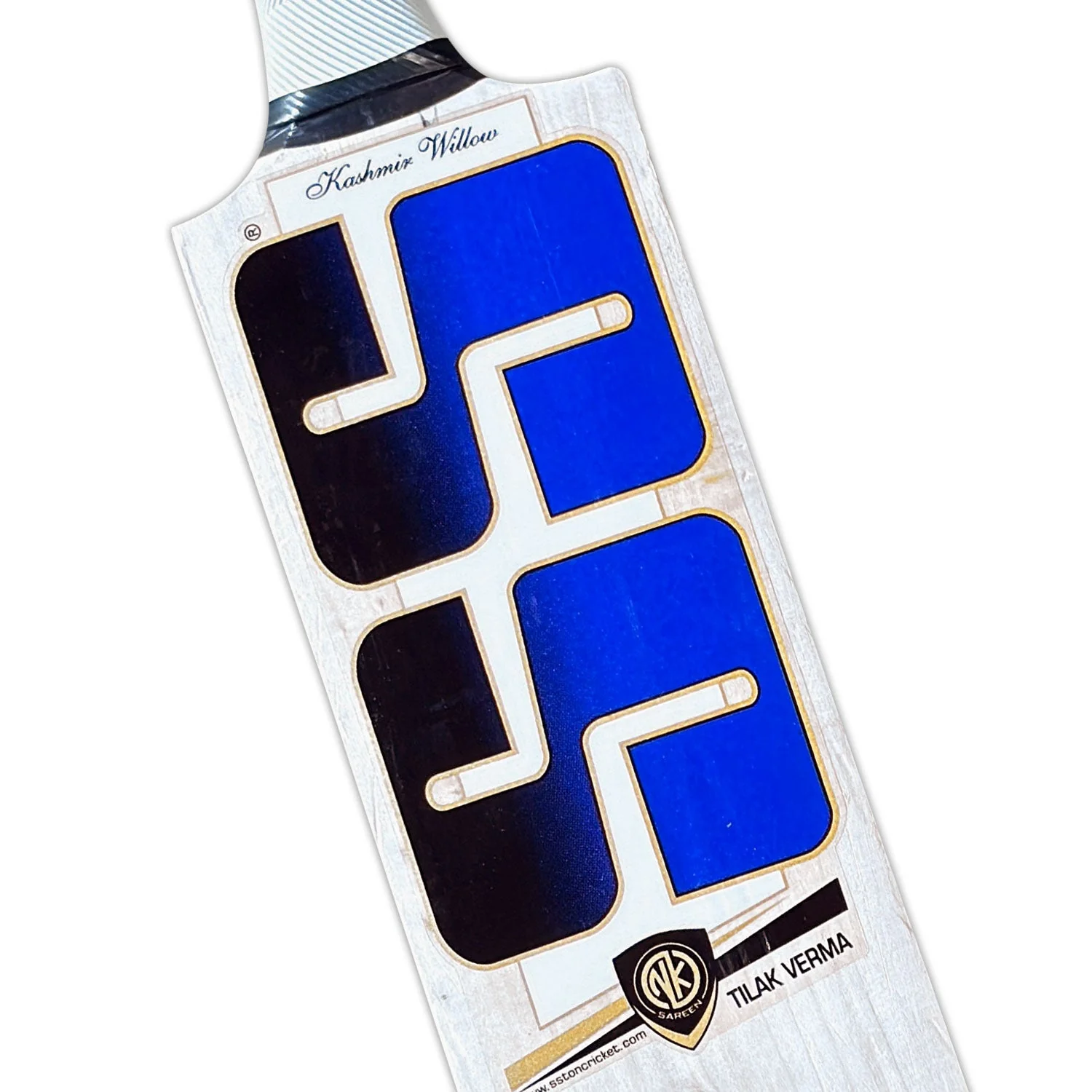 SS Tilak Verma Players Jumbo Kashmir Willow Cricket Scoop Bat - Image 8