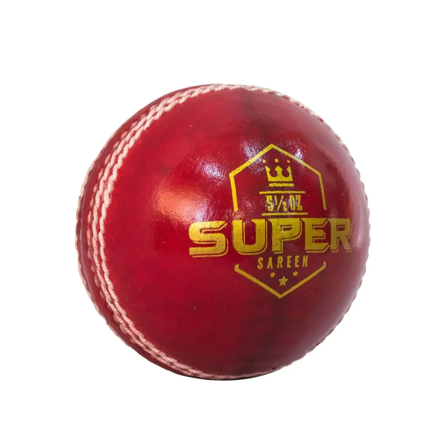SS TON Super Cricket Leather Ball red - Image 2